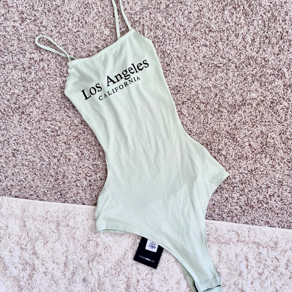 Lace Up Backless Bodysuit